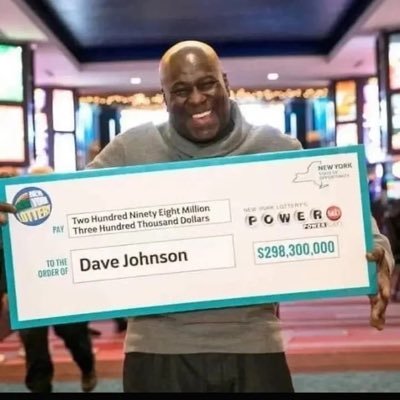 I'm Dave Johnson the winner of the Powerball lottery I won $283.3 million I'm giving out $30,000 to my first 2k followers due to the pandemic