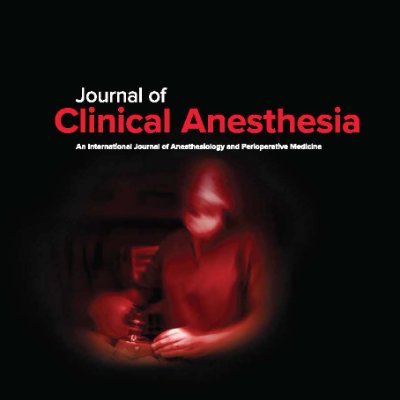 The Journal of Clinical Anesthesia is a rigorously peer-reviewed journal and it bridges the gap between the laboratory and the clinical practice.