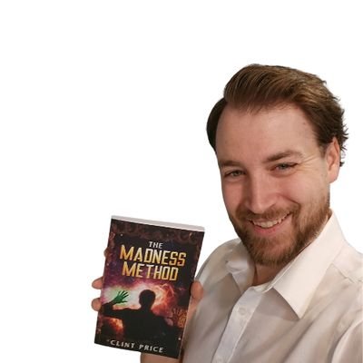 Author of the novel, The Madness Method