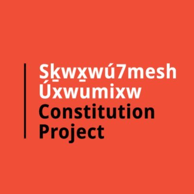 Squamish Nation Members—right now, we have a chance to build our future together. Help create a Sḵwx̱wú7mesh Constitution! 

https://t.co/1fyS7wbvZX