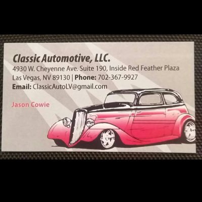 Classic Automotive LLC Official twitter page. We take all automobiles.