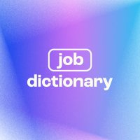 Job Dictionary(@jobdictionary_) 's Twitter Profile Photo