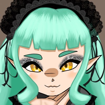 Commissions Open ✨ artist • lvl. 18 • lil gothic elf with a silly deer fursona 🦌