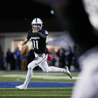 Class of 26’/QB/6’5”200lbs/4.0 GPA/Football/Track and Field/100m-11.0/Nazareth Area School Districts/NCAA I.D. 2212737854/email: peytonfalzone@gmail.com