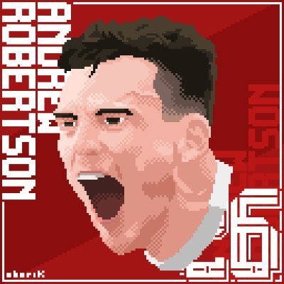 @LFC（20-21~）と少しリアルのことも
❤️ 🔴26🔴8
サッカー以外のドット絵→@ABMQQG