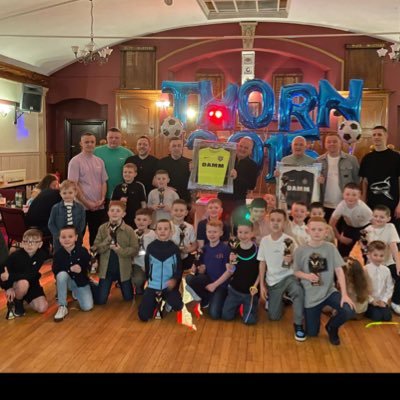 Thorn 2015's Youth Football Club playing in the P&JFL