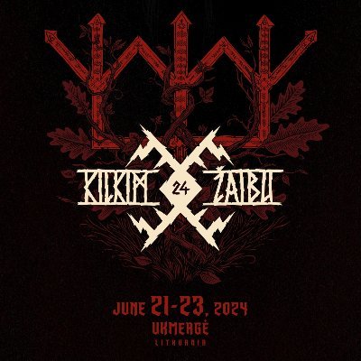Oldest ancient traditions and extreme metal festival in Baltics. XXIV edition: June 21-23rd, 2024. #KilkimZaibu