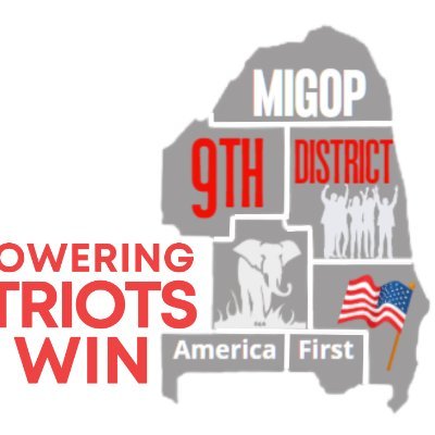 We’re the 9th District of the Michigan Republican Party: America First, MAGA patriots serving the GOP in Northern Macomb/Oakland and all of the Thumb FOLLOW us!