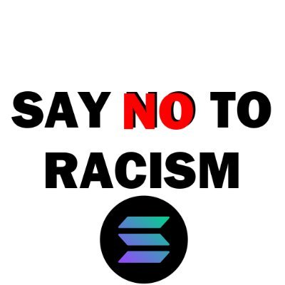 Say no to racism. Invest in a good message:
saynotoracism.sol
Min: 1 SOL
20% Presale Allocation. 100% SOL to Liquidity Pool.
Be kind. #saynotoracism $sntr