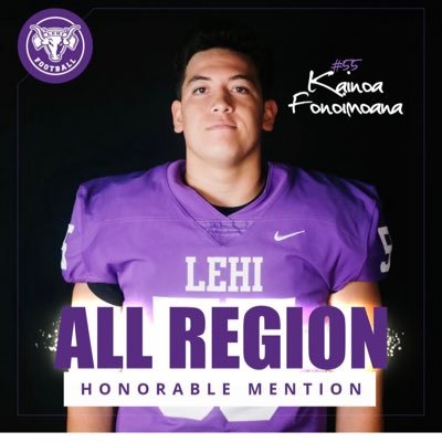 Class of 2025 Lehi High School                          6’4” 275lbs OT