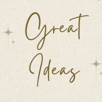 Great Ideas(@greatideas_1) 's Twitter Profile Photo