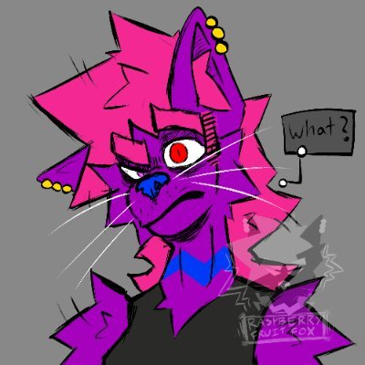RaspberryxRed's profile picture. Full Time Furry Artist.
She/Her - BIPOC - Pan Biromantic
Suggestive acc (DNI Zoos, pedos)
DUBBY Code: RFF
Patreon $2
🔞: @Raspberry_FF_AD
❤️: @Imaswitchbiboi