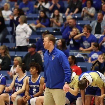 Former college basketball player. Head Mens basketball coach at Riverton High School.