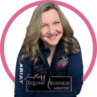 EquineBizMentor's profile picture. Jenni Bush 💙  Business Mentor
Building Stable Profitable Businesses with the GALLOP framework. Founder of the Equestrian Business Support Network.