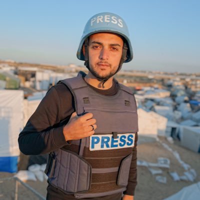 A Palestinian journalist from Gaza