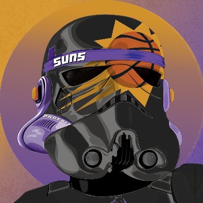 I follow the Dark Side of the Suns. I'm a stormtrooper, I miss more shots than a blindfolded Bismack Biyombo. 

PS: You should follow the darkside too.