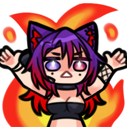 Your Local Succubus kitty /
Gib Headpats and snuggles /
DM for commission info /
Overlay: @EclipseOkami_ /
Emotes: @noireVT / @Demythical /
🔞NO MINORS🔞