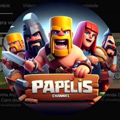 Criador de conteúdo de Clash Of Clans / @PapelisCoC no YT
Canal no YouTube: https://t.co/UKGUppQFCz
Perfil no Linktree: https://t.co/6XH2F4IT9N