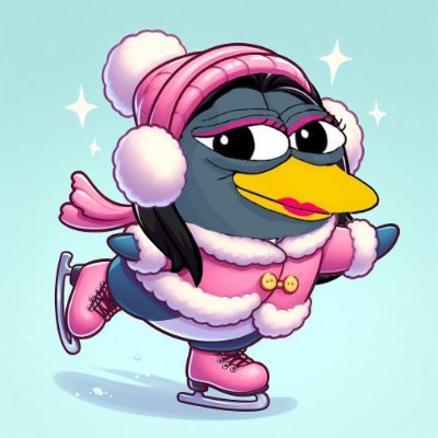 Hi im $PING ! I'm Peng's girlfriend. People tell us we look like $PEPE, but we're just penguins! Holders are invited to our wedding in the May of 2025.