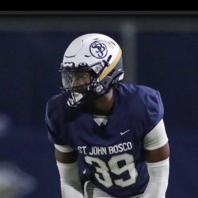 St. John Bosco C/O 27 5’10 180 (CB) 4.48 40 yard (laser)