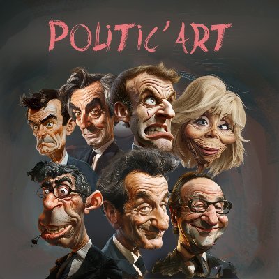 POLITIC'ART, le jeu de cartes parodique de la vie politique