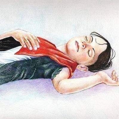 Just your average 23_year _old Palestinian trying to survive the genocide in gaza 💔