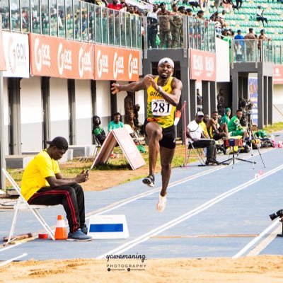abrahamseaneke's profile picture. All Conditions 2nd Ghanaian 🇬🇭 Long jumper of all time• •NCAA Long jump Champion ‘19. Wttfxc Alum •7x All-American Honor •Comm/Mrkt 🎙️ @theseancast