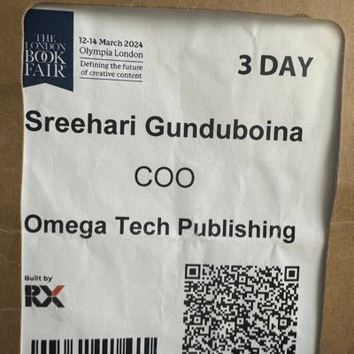 Omega Tech Publishing is an organization that offers end-to-end publishing services for clientele who 
intend to publish books and journal articles.