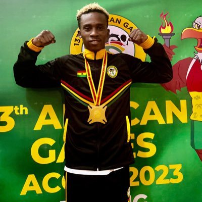 (Official) Ghanaian Boxer, Olympics Bronze 🥉 medalist.                                                   African gold medalist🥇