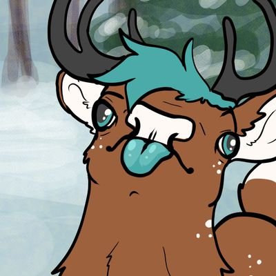 He / They / Deer  | 25 -💍Collared by @CraigHusky💍- Header stolen from @FreneticWolf