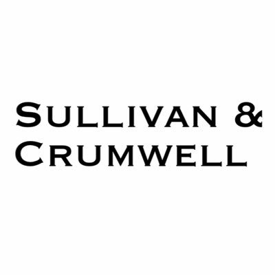 Sullivan & Crumwell is global firm that helps cause restructurings.