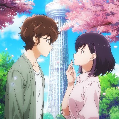 TVアニメ「結婚するって、本当ですか」2024年放送！㊗️監督：博史池畠、シリーズ構成：兵頭一歩、キャラクターデザイン：丸山修二、アニメーション制作：葦プロダクション【キャスト】大原拓也役：熊谷健太郎、本城寺莉香役：早見沙織　【推奨ハッシュタグ】#kekkon_anime