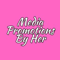 Media Promotions by Her(@mediapromobyher) 's Twitter Profile Photo