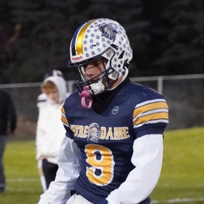 Notre Dame High School 🏈🤼♂️ 2025 OLB | SS | WR 6’1 170 lbs 3.8 GPA