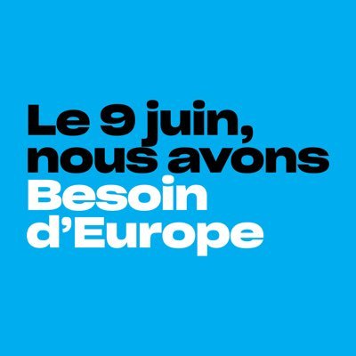 Compte officiel de soutien à la campagne des Européennes @BesoindEurope en Seine-Maritime @Renaissance76 @Horizons76 @MoDem @PartiRadical