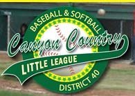 Little League baseball and softball.