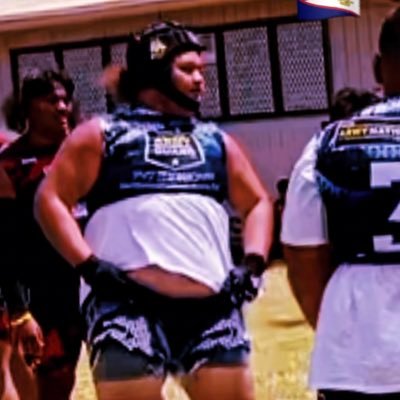 📍OAHU/ Class 2026/ Moanalua HS/ OL/DL / #77 / 6’2 / 320 / TRENCH WARRIORS.