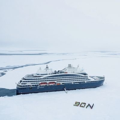 LeCharcot's profile picture. The world's only hybrid icebreaker cruise ship powered by liquefied natural gas and electric energy. It can effortlessly break the polar ice!