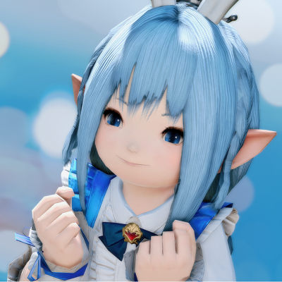 Renkon_Rabbit's profile picture. 無言フォロー失礼します
カジュアル系ララフェル　午前中メインの人です
可愛いイラストやスクショを見るのが趣味！

【ララフェル】【最高品質】