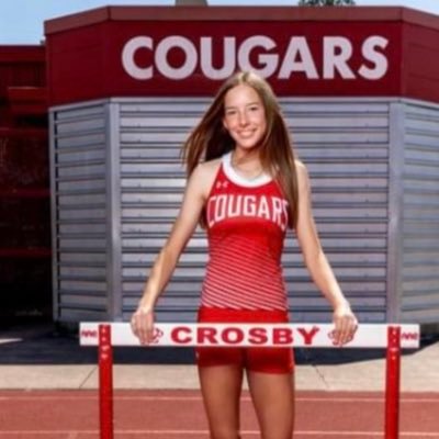 Crosby high school c/o 2025- no. 3 class rank- GPA: 4.0- 300h pr: 45.30- ht. 5’6