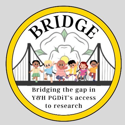 A Yorkshire and Humber trainee led paediatric research network focused on of bridging the gap in Paeds research.
Email: bridge.paedsresearch.yh@gmail.com