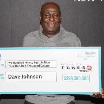 I'm Dave Johnson the Winner of the Powerball lottery with the winning amount of $298.3 million I'm giving out $500,000 to the first 200 followers.