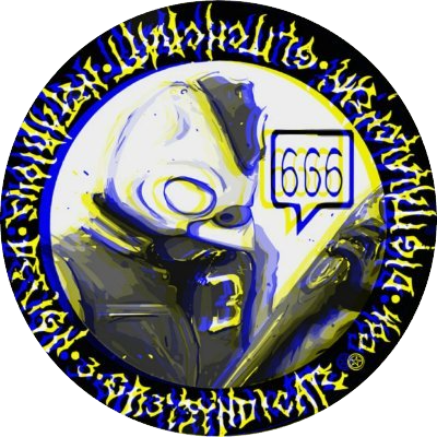 ⛧Highes⸸ ⸸ech LØw lives⛧ 
Ⓐ🏴Juxtaposition of Skynet & Granola 
Digital Alchemy
Glitch CrΔf‡
NefΔrious by Na‡urΞ, 
Devilish by Design. 
No gods ▲‡ No masters ‡▼