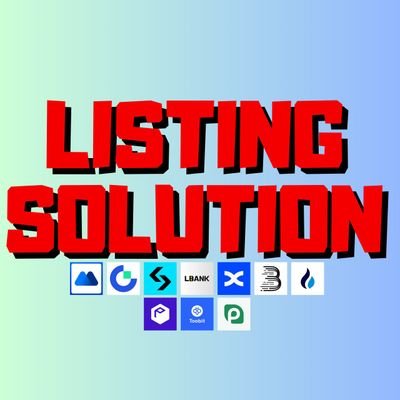 We Are Here From Listing Solution Team For your Project Listing 🤝
Listing Proof👉: https://t.co/p66SSbvSan