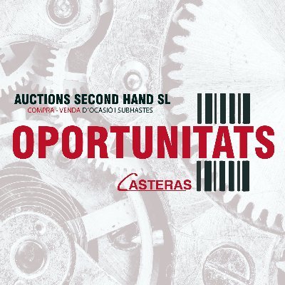 Especialistas en artículos de segunda mano
🔧 Maquinaria industrial, construcción y más
📍 Más de 27.000 m² de stock
🌐 https://t.co/ziC7RtE6QR