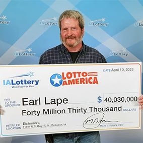 A Dubuque man who is Winner of $40m Powerball jackpot lottery, helping people with their debts! RT and like my posts daily to stand a chance!