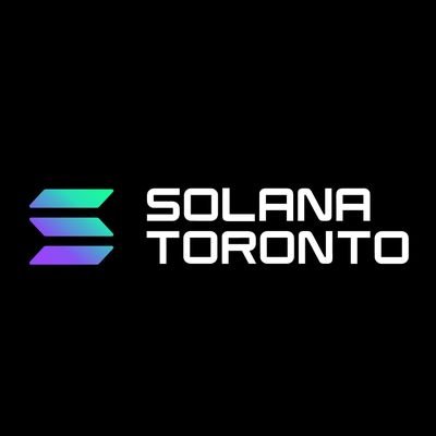#SolanaToronto is a meetup happening monthly in downtown Toronto for founders • developers • professionals • enthusiasts • new comers • Join us ⬇️⬇️