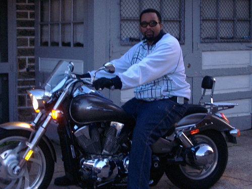 Hard working brother trying to stay out the way.............