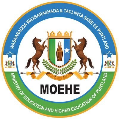 Official Twitter Account Ministry of Education and Higher Education of Puntland - https://t.co/7GIRpXvqlw