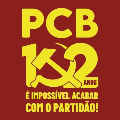 Perfil oficial do Partido Comunista Brasileiro - PCB.